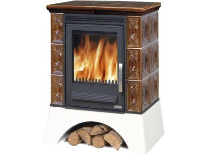 ABX Helvetia KP - kachlová kamna s výměníkem 6,9 kW