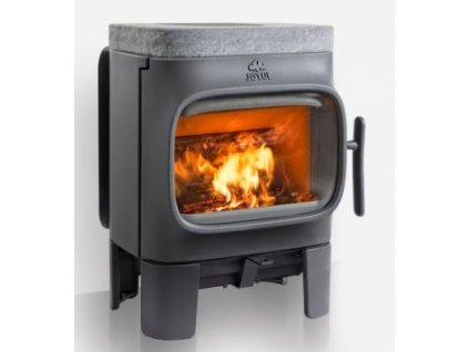 Mastková horní deska ( horní vývod), černý lak - pro Jotul F 105 - AKCE
