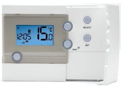 Termostat SALUS RT500 programovatelný týdenní s podsvíceným displejem, 0-230V, 3A, 0,5°C