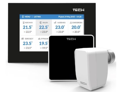 TECH CS-8S - bezdrátová pokojová regulace