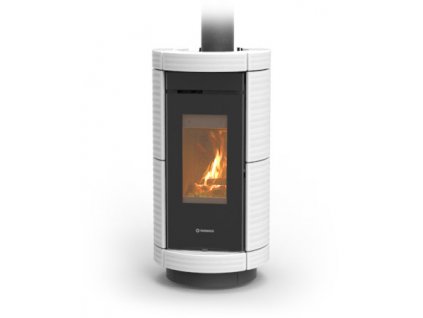 THERMOROSSI DORICA EVO WOOD MAJOLICA - Kachlová kamna na dřevo