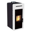 Kalor Daniela 20 idro - kamna na pelety s výměníkem (Barva Bílá)