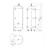 DRAŽICE NAD 300 v3 - Akumulační nádrž s izolací