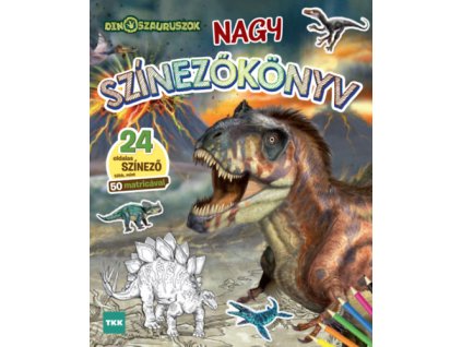 Nagy színezőkönyv - Dinoszauruszok