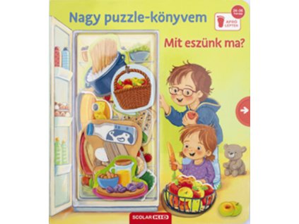 Nagy puzzle-könyvem - Mit eszünk ma?