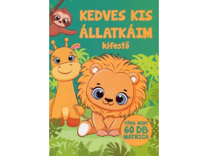Kedves kis állatkáim - Kifestő