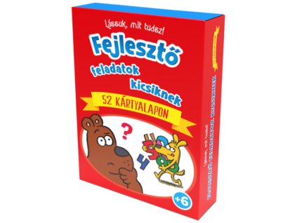 Lássuk, mit tudsz - Fejlesztő feladatok kicsiknek