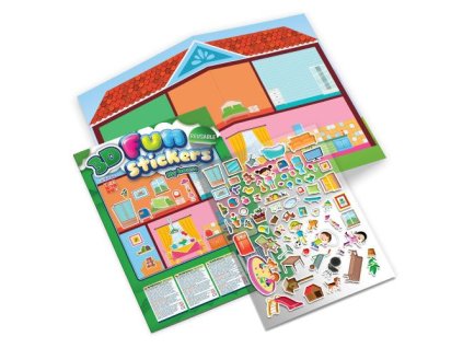 Mi zajlik a ház körül 3D matricákkal