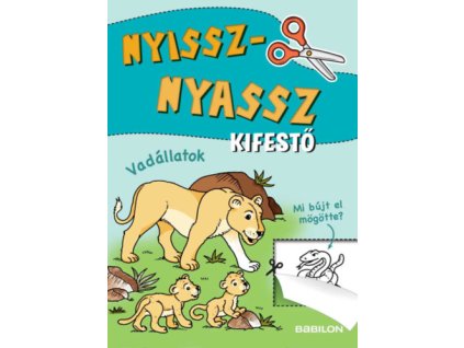 Nyissz-nyassz kifestő - Vadállatok