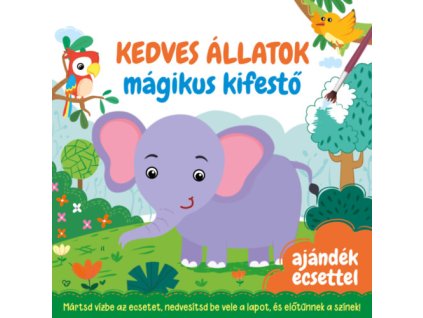 Kedves állatok - Mágikus kifestő