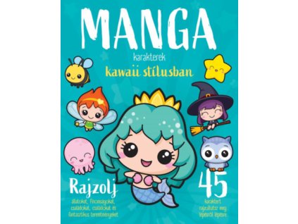 Manga karakterek kawaii stílusban