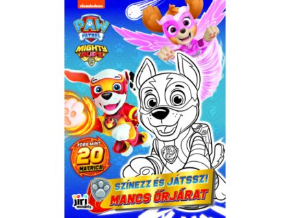 Mancs Őrjárat - Színezz és játssz!