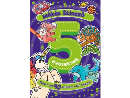 Mókás színező 5 éveseknek