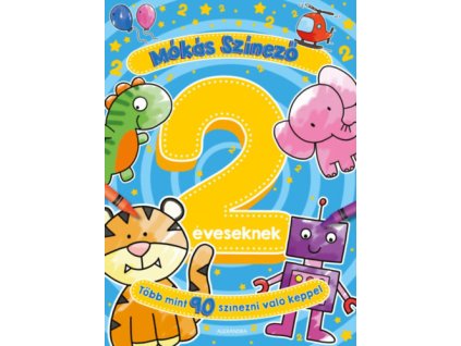 Mókás színező 2 éveseknek