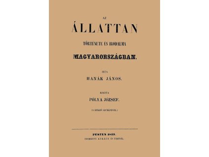 Az állattan története és irodalma Magyarországban