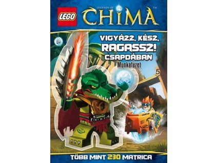 LEGO 5. - Vigyázz, kész, ragassz! - Csapdában - Legends of Chima - Munkafüzet