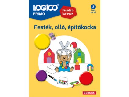 LOGICO Primo 3219a - Festék, olló, építőkocka