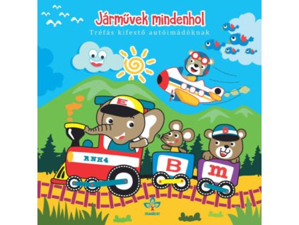 Járművek mindenhol - Tréfás kifestő autóimádóknak