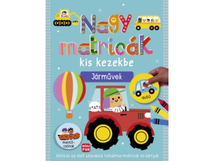 Nagy matricák kis kezekbe - Járművek