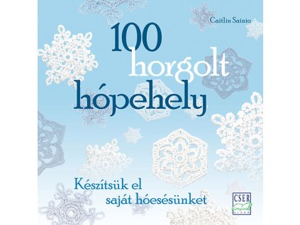 100 horgolt hópehely