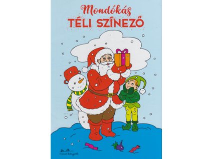 Mondókás téli színező