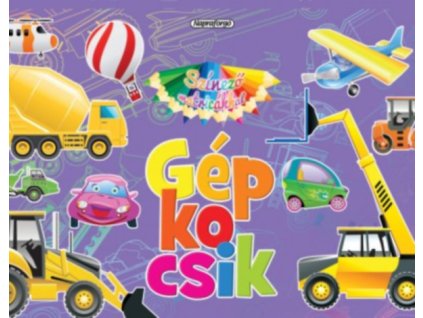 Színező matricákkal - Gépkocsik