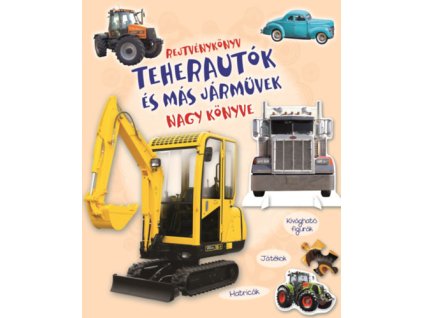 Rejtvénykönyv - Teherautók és más járművek nagy könyve