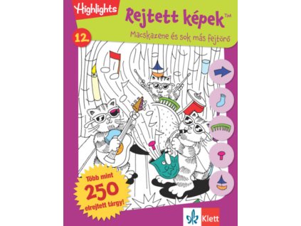 Rejtett képek 12. - Macskazene és sok más fejtörők