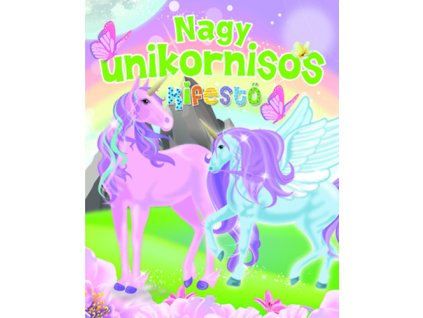 Nagy unikornisos kifestő