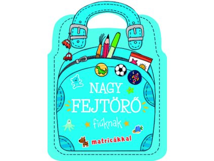 Nagy fejtörő fiúknak - matricákkal