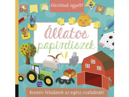 Készítsük együtt! - Állatos papírdíszek