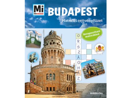 Mi MICSODA - Budapest - Matricás rejtvényfüzet