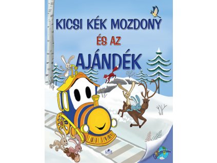 Kicsi kék mozdony és az ajándék