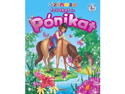 Színezz lovakat és pónikat! 1.