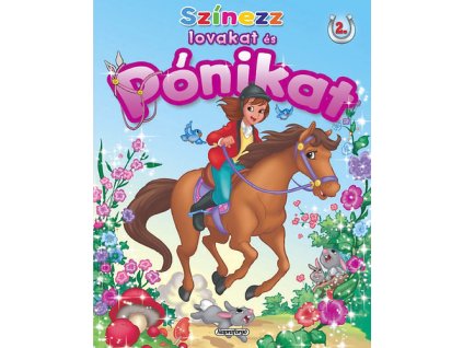 Színezz lovakat és pónikat! 2.