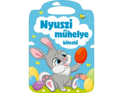 Nyuszi műhelye kifestő