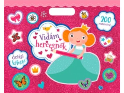 Óriás kifestő - Vidám hercegnők