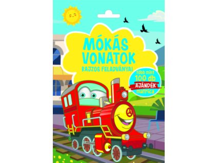 Mókás vonatok - rajzos feladványai