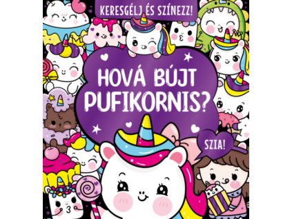Keresgélj és színezz - Hová bújt pufikornis