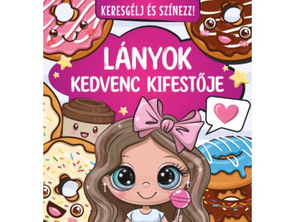 Keresgélj és színezz - Lányok kedvenc kifestője