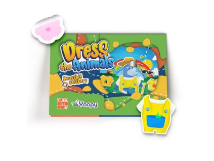 Öltöztesd fel az állatokat - matricás öltöztető