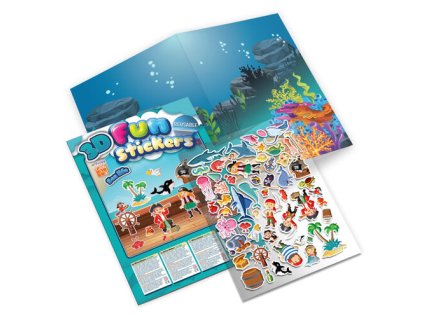 Kalóz kaland 3D matricákkal