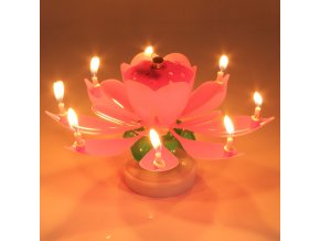 Eletrické hudební svíčky pro narozeninový dort