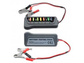 Tester autobaterie a alternátoru 12V