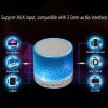 Mini Bluetooth reproduktor s LED osvětlením pro telefon,USB a SD karty
