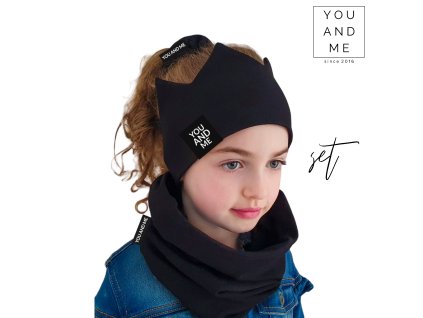 SET černý s DOPRAVOU ZDARMA