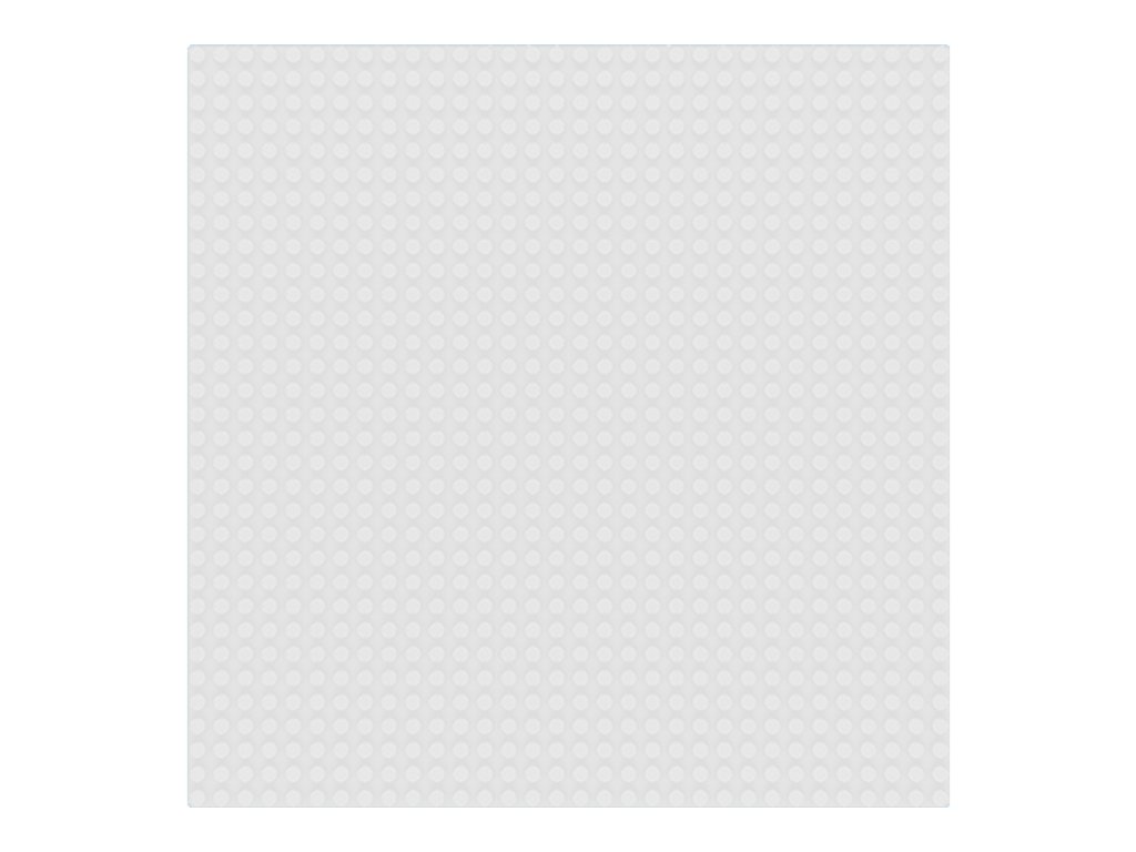 Sluban Bricks Base M38-B0833B Základová deska 32x32 bílá (Barva šedá)