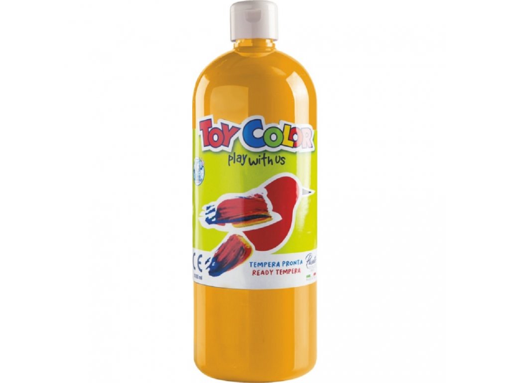 Temperová barva Toy Color 1000ml, výběr barev (Barva tmavě žlutá)