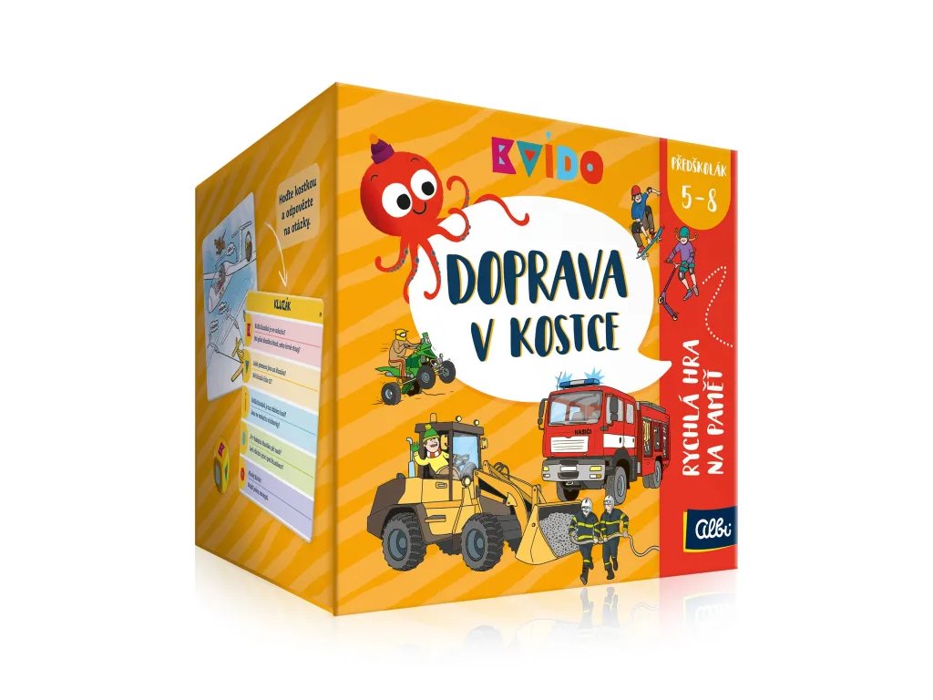ALBI Kvído - Doprava v kostce