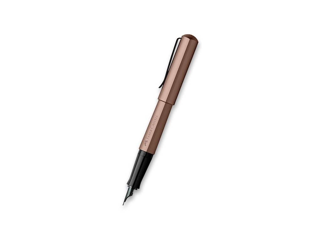 Faber-Castell Hexo Bronze plnicí pero hrot F (Hrot F)